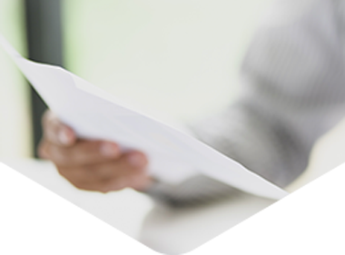 person holding papers